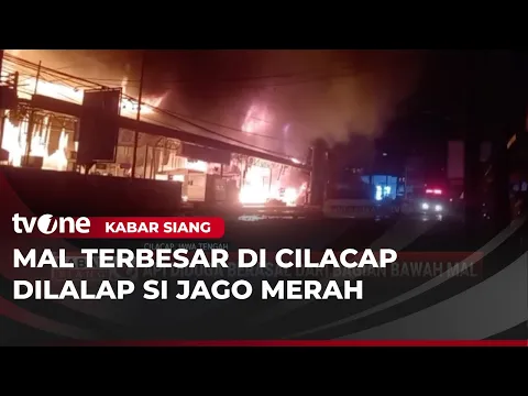 Mal Terbesar di Cilacap Terbakar Hebat, Penyebabnya Masih Belum Diketahui