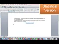 SPSS hypothesis statements