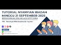 Download Lagu Tutorial Nyanyian Ibadah Minggu, 21 September 2025 Berdasarkan Usulan Lagu MTPJ GMIM