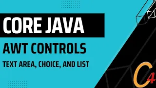 036 AWT Controls Text Area Choice and List