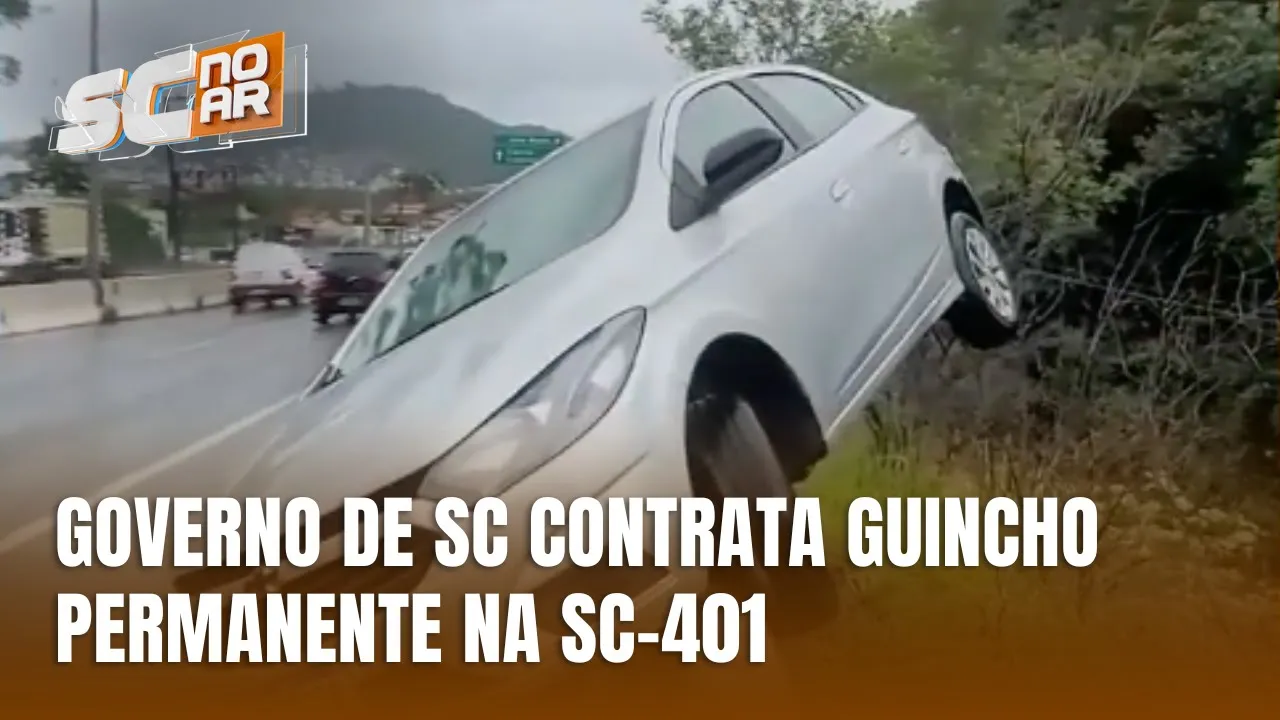 Após acidente, governo de SC agiliza contratação de guincho permanente na SC-401