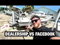 INVESTIGATING USED BOAT PRICES - skiffs for sale at dealerships vs facebook marketplace