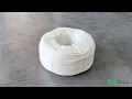 6mm White Nylon Rope Demo BuyRope