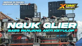 dj trap viral opening cek sound full bass panjang x one project