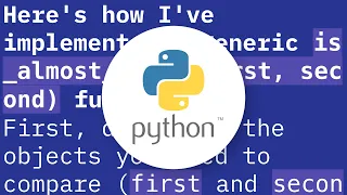 assertAlmostEqual in Python unit-test for collections of floats