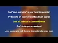 Dumb & Poetic - Karaoke Lyrics/Backing Vocals Sabrina Carpenter