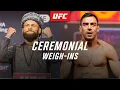 UFC Baku Ceremonial Weigh-In