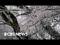 Icy conditions causes power outages in Tennessee and dangerous travel in North Carolina