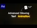 Colorful Glowing Text Fade Animation in After Effects - After Effects Tutorial Text Preset