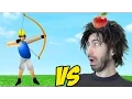 APPLE SHOOTER vs The World s Worst Gamer