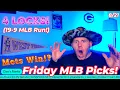 MLB Picks Predictions EVERY GAME - Friday August 21st 19-9 Run