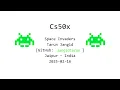 Space Invaders cs50x Final Project