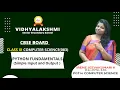 Python fundamentals Simple Input and Output CBSE Class XI Part - 10