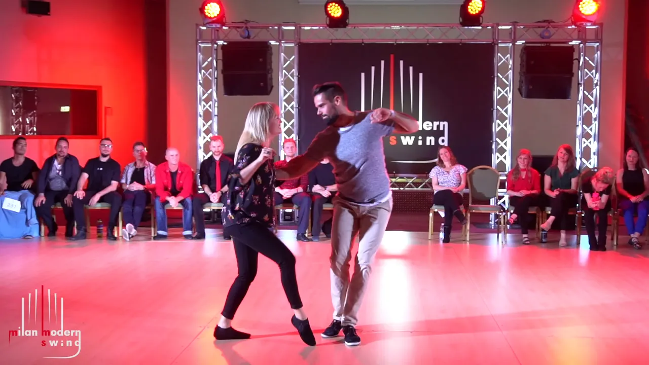 Milan Modern Swing 2019 Advanced All Stars J&J Mickaël Boissard and Laura Conforti Roussel