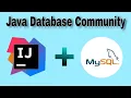 How to connect MYSQL Database and Java IntelliJ IDEA Java Database Connectivity JDBC tutorial
