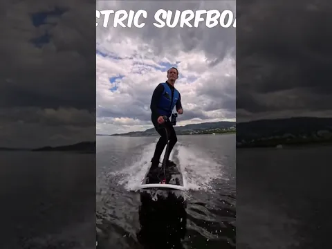 I tried a super fast Electric Surfboard