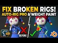 Blender Rigging Weight Painting Made Easy Step-by-Step Tutorial Zoo Animation Presents
