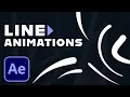 Create SMOOTH LINE ANIMATIONS In AFTER EFFECTS Beginner Tutorial