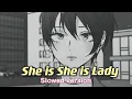 Ricky Montgomery - She is She is Lady (line without a hook) Slowed version | Tiktok song