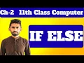 If Else Statement in Python Chapter 2 Python programming 11th Class Computer