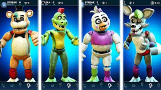 Classic Glamrock Animatronics FNAF AR Workshop Animations