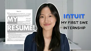 How I Landed My First Software Engineering Internship SWE Intern at Intuit