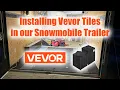 Vevor PP Tiles The Ultimate Snowmobile Trailer Floor Hack