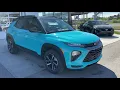 Blue 2021 Chevrolet Trailblazer RS Review - GSL GM City