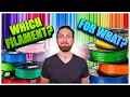 The 5 Filament Types You Need to Know And What They re Good For