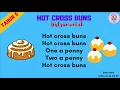 INSTRUMENTAL HOT CROSS BUNS (AUDIO 50) | PEND. MUZIK TAHUN 5 | UNIT 4: SERUPA TETAPI TIDAK SAMA