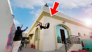 رميت نفسي من السطح 