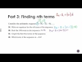 Algebra 1 - Section 3 5 Arithmetic Sequences