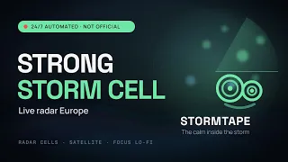 Live Weather Radar Europe 50 Active Radar Cells Lo-Fi STORMTAPE
