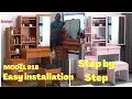 How to assemble Vanity Dresser with Mirror model 918