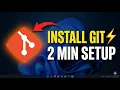 How to Install Git on Windows 11 Step-by-Step Beginner Guide Git Setup in 2 Minutes