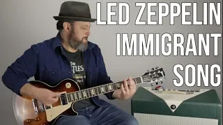 Download Led Zeppelin Immigrant Song Guitar Lesson + Tutorial MP3