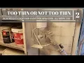 How much to thin paint for spraying