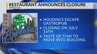 Beloved Appleton restaurant closing replaced by recently closed Taste of Thai