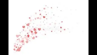 Magical Heart Trail Animation Using HTML CSS JS