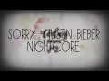 Sorry - Nightcore wallpaper