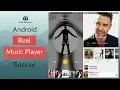 How to make Music player app in android studio