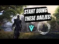 Add These 5 Things To Your ESO Daily Routine