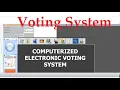 Computerized voting system Using Microsoft Access Project