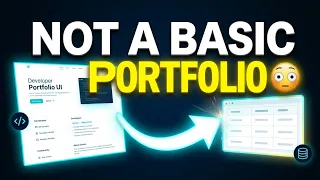 Full Stack Portfolio Website HTML CSS JS Node js PostgreSQL Step by Step