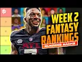 Top 36 Running Back Rankings Tiers Week 2 2023 Fantasy Football