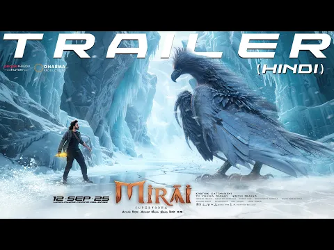 Video Thumbnail: Mirai - OFFICIAL TRAILER (HINDI) | Teja S | Manchu M | Ritika N | Karthik G | Sept 12