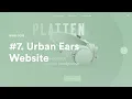 Urban Ears Website UI to Code Speed Code