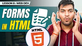 Forms in HTML Complete Web Dev Series 2023 Episode - 8