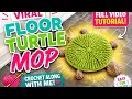 Myrtle the Floor Turtle - reversible floor turtle mop