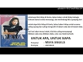 Download Lagu MAYA ANGELA - Untuk Apa Untuk Siapa  (Antonius)